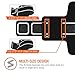 Trianium Armband, Water Resistant Large Cell Phone Armband for iPhone 12 Pro,12 Mini,11 Pro Max/Xs Max/XR/X/8 Plus, Galaxy S20/S10/S10e/S10+/Note 10 and More Workout Band Skin & Key Holder(2nd Gen)