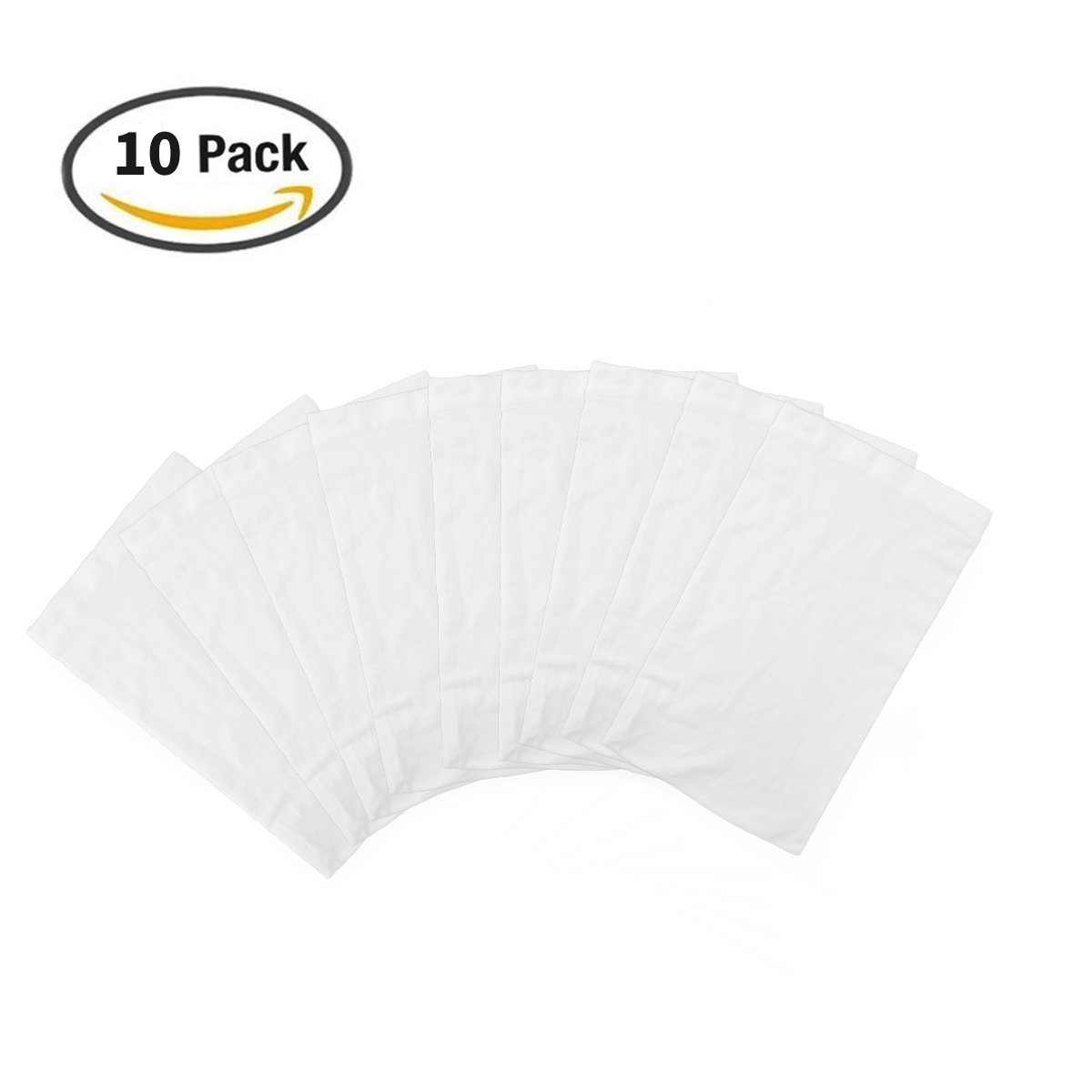Pool Skimmer Socks (10-Pack), iCreating Large Premium Fine Mesh Screen Swimming Pool Filter Saver for Baskets, Filters and Skimmers