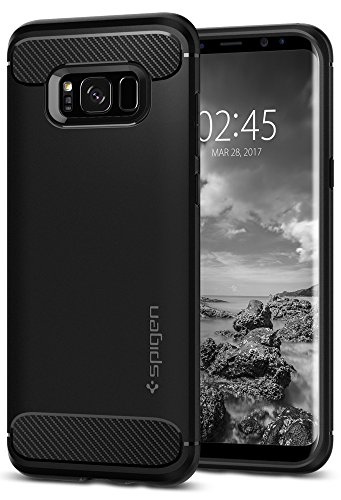 Spigen Rugged Armor Designed for Samsung Galaxy S8 Case (2017) - Black (Best S8 Case Review)