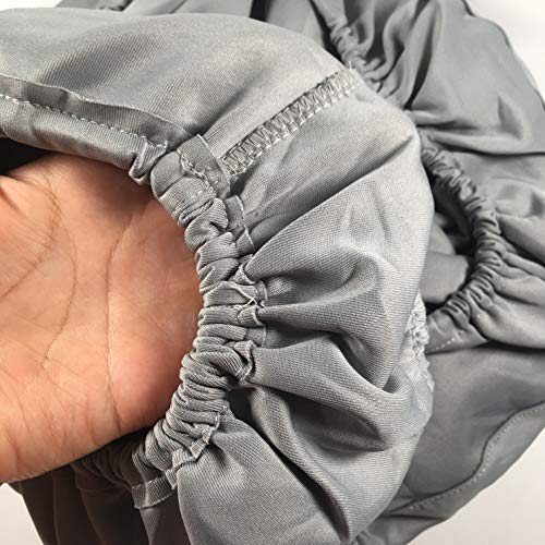 Springsky OneSize Smoky Gray Dental Unit Chair Sleeve Thick Cloth Covers Protect Cushion Dentist Stool Backrest 4pcs/Set