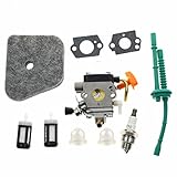 Carbhub Carburetor for STIHL FS100 FS100R FS110 FS110R FS110X FS110RX FS100RX FS130 FS130R Trimmer with Fuel Line Tune Up Kit