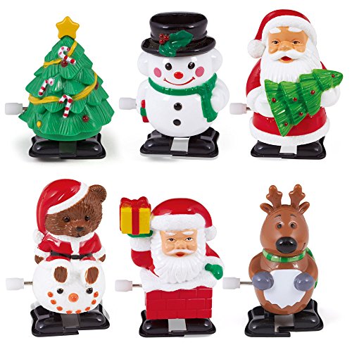 Buy Night Lions Tech(TM)Wind Up Toys6 pcs/lot Christmas Santa Claus