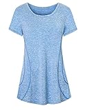 Viracy Womens Short Sleeve Workout Tops Yoga Activewear T-Shirt