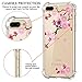 Cutebe Shockproof Hard PC+ TPU Bumper Case Scratch-Resistant Cover for Apple iPhone 7 Plus(2016)/iPhone 8 Plus(2017) Plum