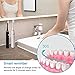 AIEX Sonic Electric Toothbrush with 3 Replacement Heads Rechargeable Electronic Toothbrush with Holder Black Travel Toothbrush with 5 Modes/IPX7 Waterproof/USB Wireless Charging/Smart Timer/Travel Bag