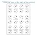 TOOFUN Amazon FBA Label (100 Sheets, 3000 Labels) 30-up Labels 1