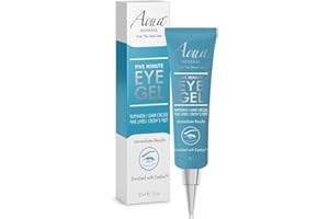 Puffy Eye GEL Instant results – Naturally rapid reduction eye gel, Eliminate Wrinkles, Puffiness and Bags – Hydrating Eye Gel w/Green Tea Extract by Aqua Mineral – 1 oz