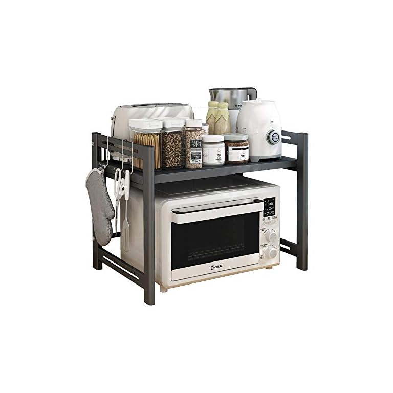 Best Adjustable Microwave Stand Rack 2021 Shop Kitchen Gadget