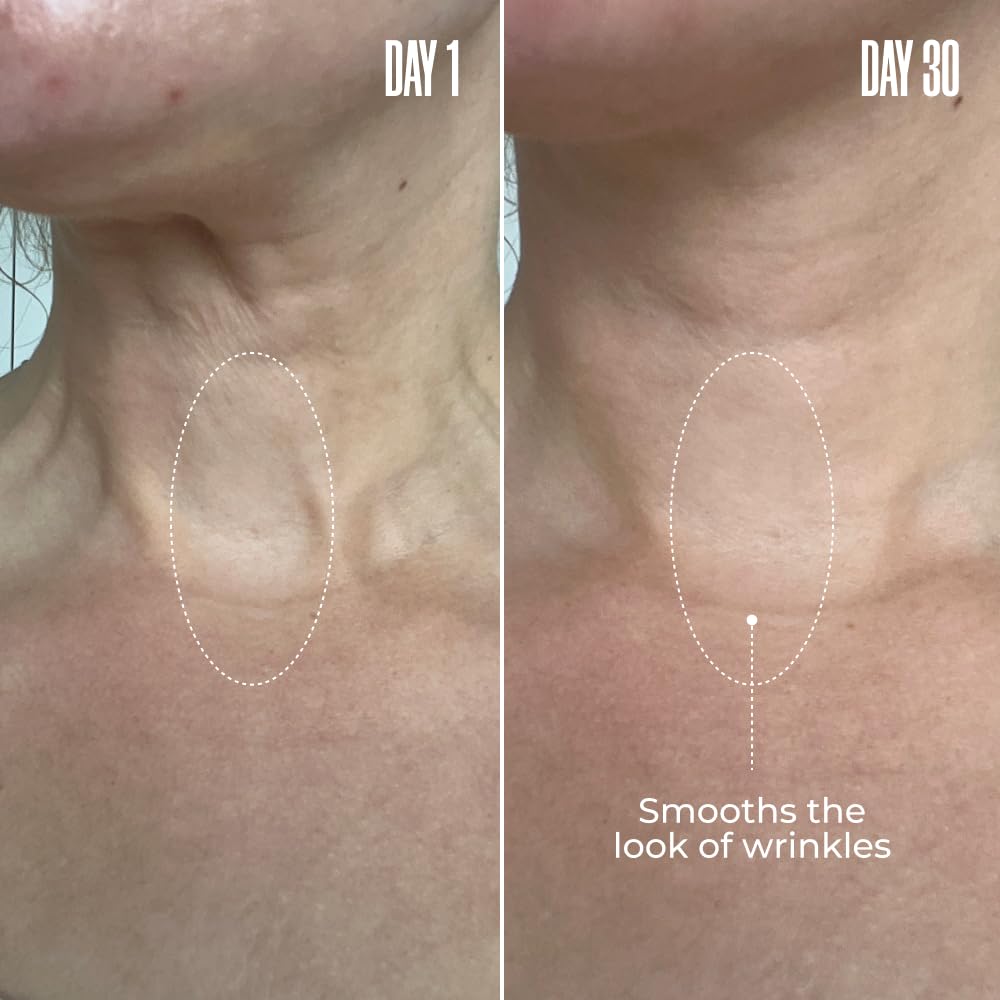 MAËLYS Cosmetics B-POISED Neck & Décolleté Firming Cream for Tightening and Firming - Neck Cream for Sagging Skin - Smooths The Look Of Fine Lines and Wrinkles in the Décolleté Area
