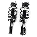 Front Struts w/Coil Spring Assemblies Compatible with 2008-12 Buick Enclave 09-12 Chevy Traverse 07-12 GMC Acadi 07-10 Saturn Outlook Complete Strut Assembly Gas Shocks - 172518