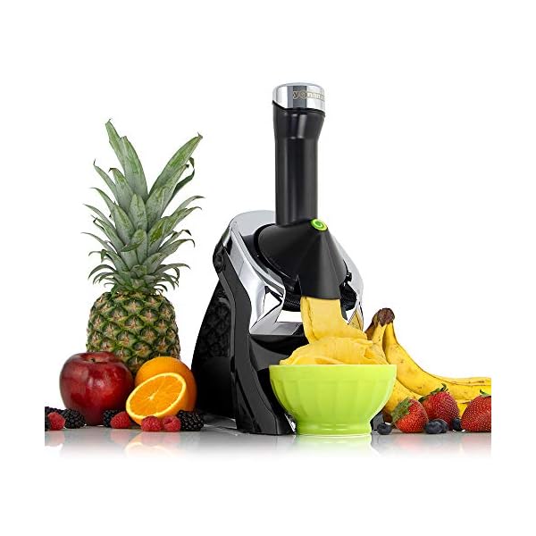 Yonanas Premium Chrome Design DairyFree Fruit Soft Serve is Vegan