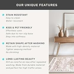 Non Slip Bathroom Runner Rug - Long Runner Rugs 2 x