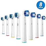 Replacement Brush Heads for Oral B Compatible Electric Toothbrush Pro 1000 Pro 3
