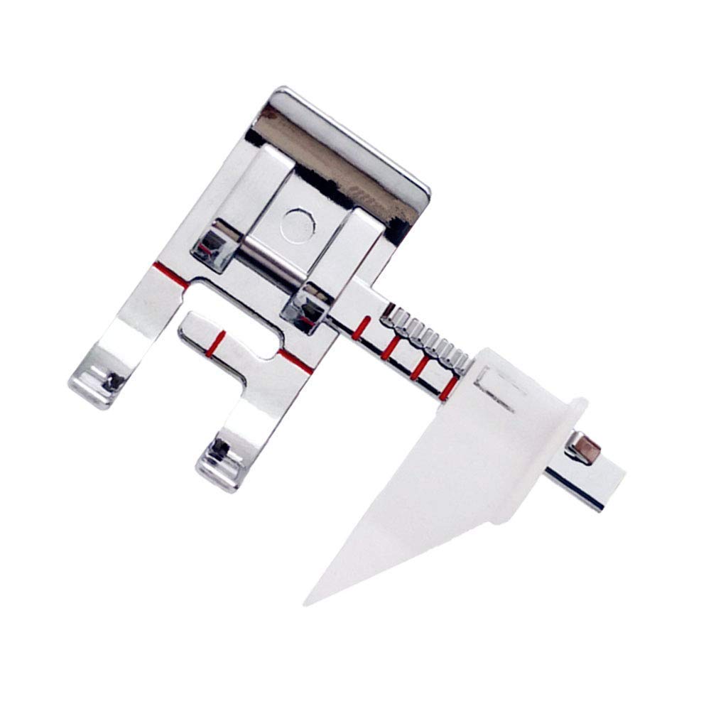 Adjustable Guide Sewing Machine Presser Foot Fits Low Shank Domestic Sewing Machine, Snap On Brother, Babylock, Singer, Janome , Juki, New Home.