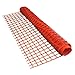 ALEKO Multipurpose Plastic Mesh Fence, Construction Safety Barrier Netting, Garden Fencing, Fences Wrap for Snow, Poultry, Chicken, Deer, Patio (3 x 165, Orange) SF6535OR3X165