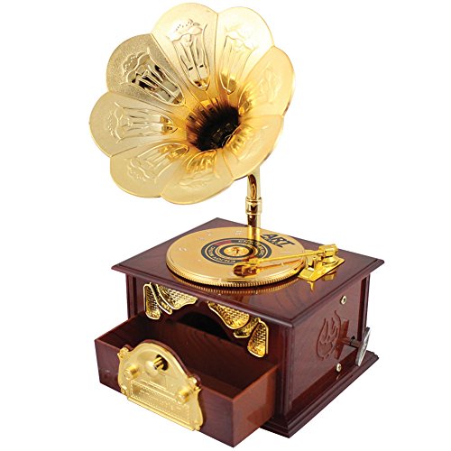 Buy Retro Vintage Gramophone Music Box Online at desertcartUAE