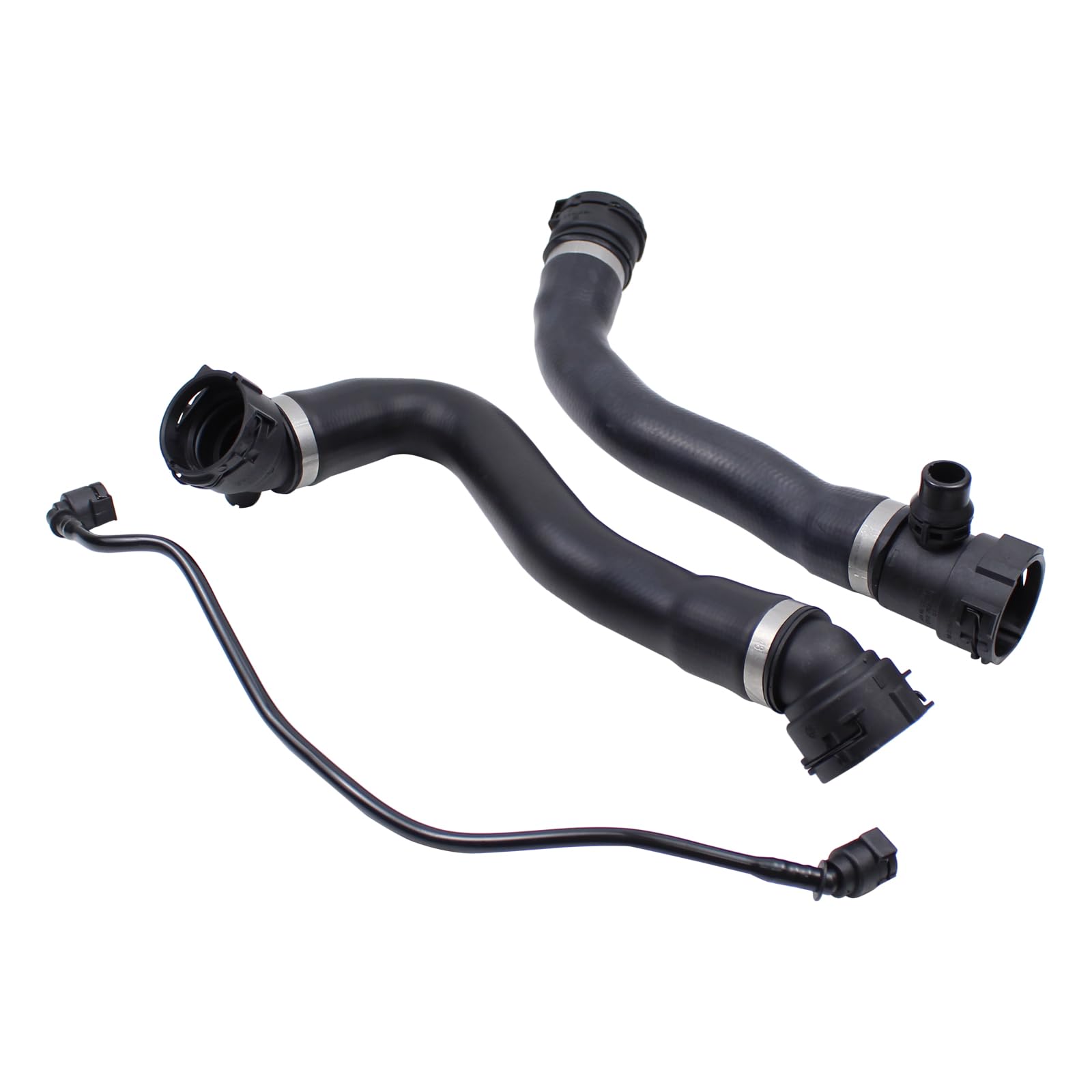 Photo 1 of MOTOKU Radiator Coolant Hose Upper and Lower and Reservoir Overflow Hose for BMW X3 2.0 2013-2017, X4 2.0 2015-2018 Gas
