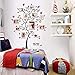 kigin Home Decor Self-Adhesive Wallpaper Tree Patterns DIY Removable Wall Sticker Wall Stickers