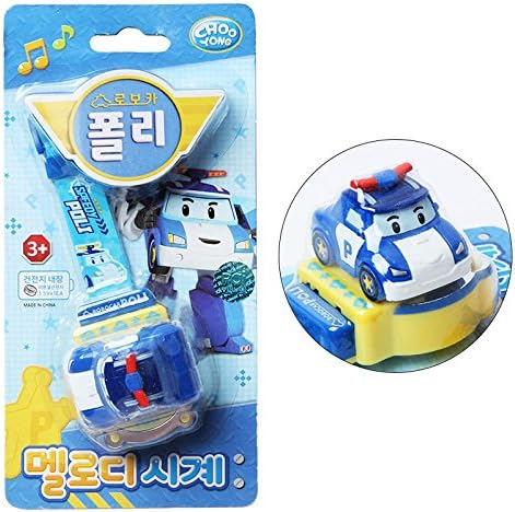 Robocar Poli [Poli] Melody Clock watch Digital clock/ Children's toys Gift