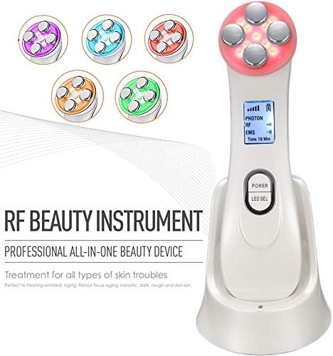 Portable Face Care EMS Beauty Machine for Facial Skin Lifting Tighten Fine Lines Wrinkle Remove