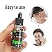 Beard Growth Oil, Sky-shop Natural Organic Hair Growth Oil Beard Oil Enhancer Facial Nutrition Moustache Grow Beard Shaping Tool Beard Care Products Hair Loss Products (30ml) (30ml)
