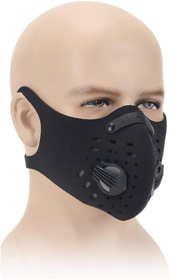 Dgryrtj630 Masks, dust masks, cycling masks, adjustable reusable hanging ear activated carbon masks, suitable for home and outdoor.