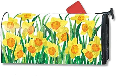 MailWraps Daffodils in Bloom Mailbox Cover 01482