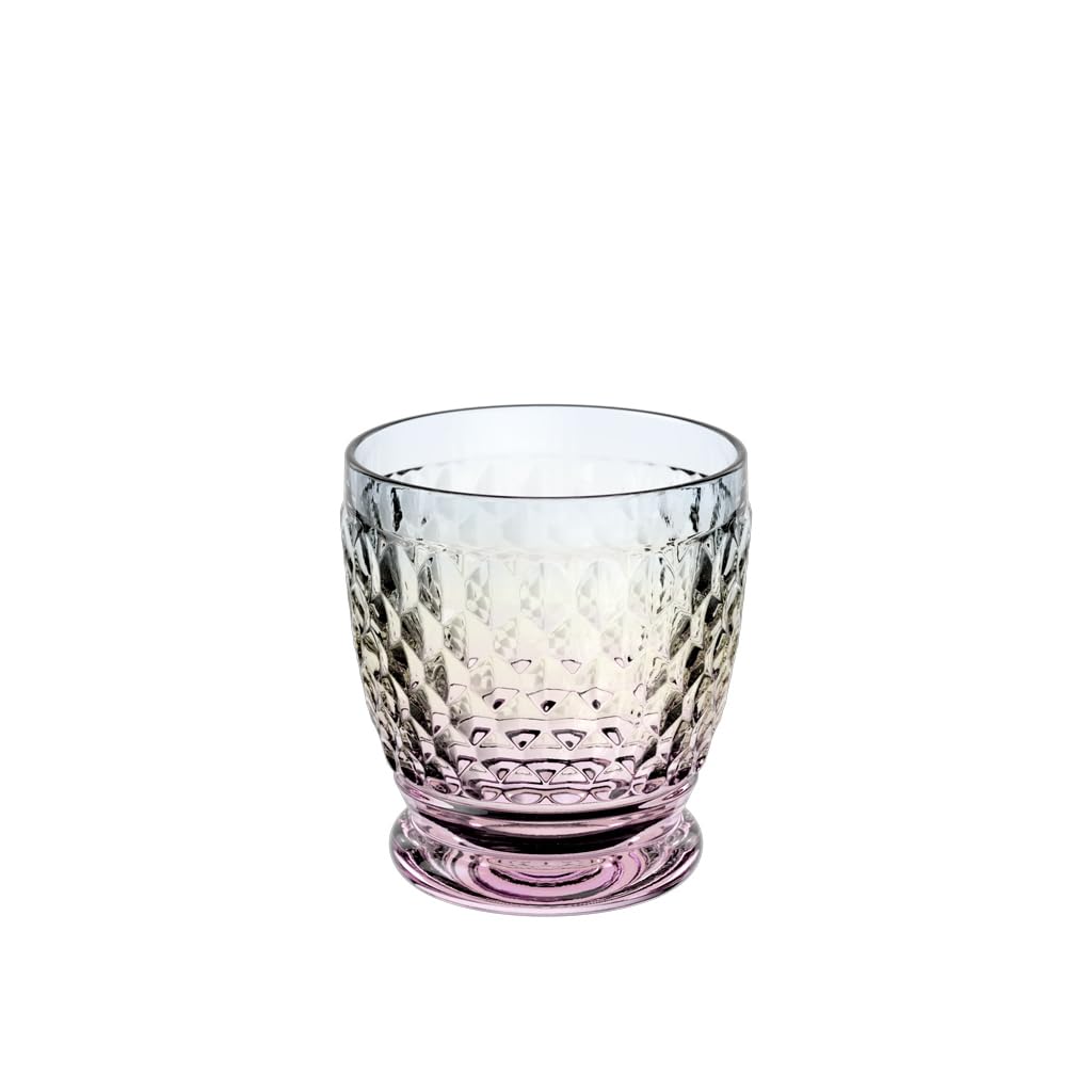 Villeroy & Boch Boston Pearl Tumbler, 11 oz, Crystal Glass Tumbler for Hot and Cold Drinks, Made in Germany, Dishwasher-Safe