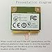 PJCARD Dual Band Wireless-AC 3160 AC3160 3160 AC WiFi + Bluetooth 4.0 Mini PCIe Card 3160HMW USE for Intel 3160AC Supports 2.4 and 5.8Ghz A/B/G/N & AC