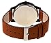 SIYL Men's Classic Quartz Watch|Elegant Minimalist Wrist Timepiece Black Dial|No Numbers/Second Hand|Stainless Steel Cover|30M Waterproof|Soft Brown Leather Band|Gift Box