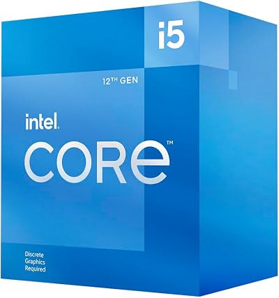 Intel Core i5-12400F 12th Gen Desktop Processor LGA1700 6 Core 2.5GHz
