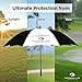 Procella 62 Inch Golf Umbrella Extra Large Automatic Open Windproof Waterproof Double Canopy Oversize Vented Stick Umbrellas for Rain - Best Golf Gifts for Men and Women