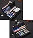 Rfid women's wallets ladies Leather Wristlet organizer with phone slot large capacity