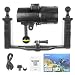 SHOOT Stabilizer Handheld Pro Diving Flashlights Torch for GoPro,Osmo,Waterproof Digital Camera(1000LM,Waterproof 60m,CREE XM-L R3,120° Wide Angle,6500K Color Temperature,2000mAh Rechargeable Battery)thumb 4