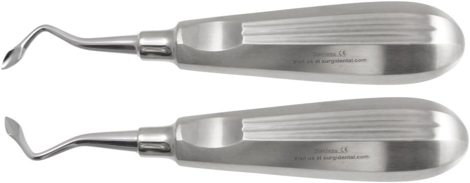 Spade Bernard Large Left & Right Pair, Premium Dental Elevator Instruments