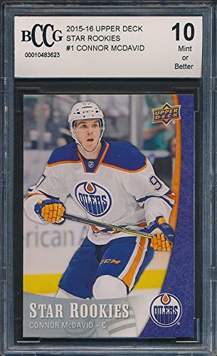 connor mcdavid jersey card
