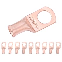 SELTERM 10pcs 2 AWG - 1/2" Stud - Battery