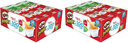 Pringles 2 Flavor gRynl Snack Stacks, 0.63 Ounce, 18 Count (2 Pack)