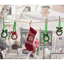 Hifunwu 1570 PCS Christmas Beaded Ornament Kit