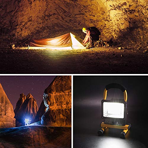 4 Hallomall+Spotlights+Outdoor+Rechargeable+Batteries