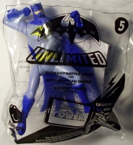 Batman Unlimited Batman Battle Kicker Figure #5 Mcdonald's 2015