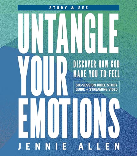 Untangle Your Emotions Bible Study Guide plus Streaming Video: Discover How God Made You to Feel (Study & See) Untangle Your Emotions Bible Study Guide plus Streaming Video: Discover How God Made You to Feel (Study & See) Paperback Audible Audiobook Kindle