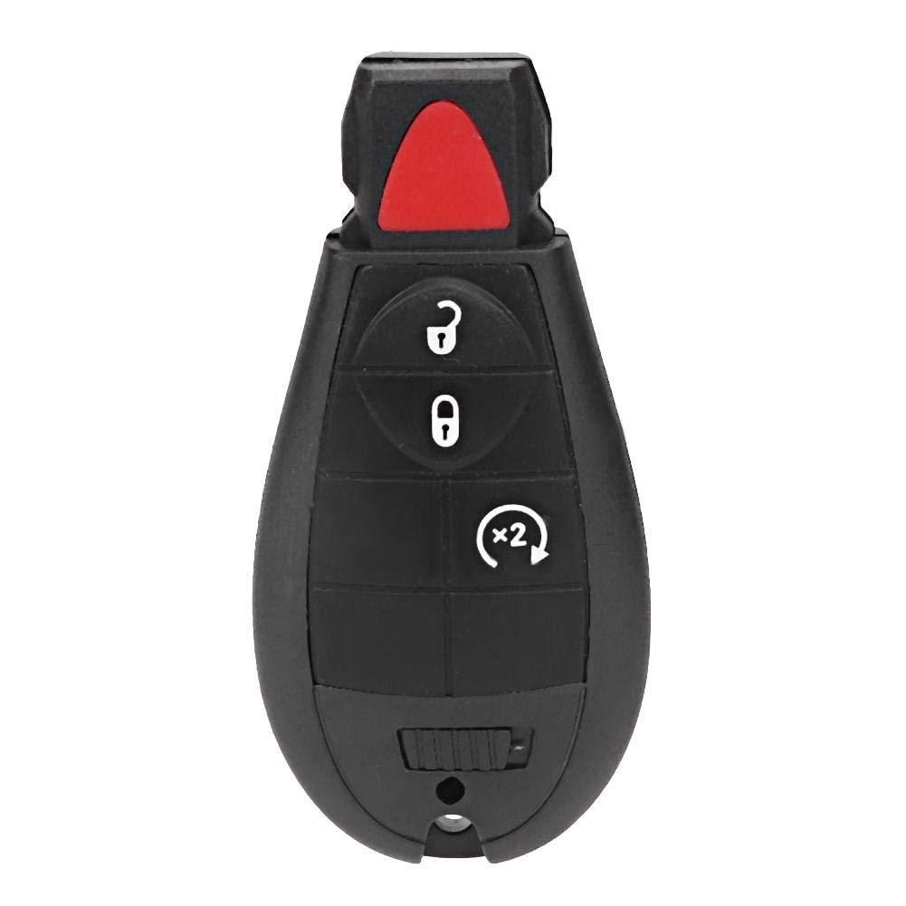 Car Key Fob GQ4-53T, Remote Control Car Key Key Remote Fob Fits for 1500 2500 3500 GQ4-53T 2013 2014 2015 2016 2017