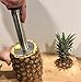 Adorox Stainless Steel Pineapple Fruit Core Slicer Cutter Kitchen Tool Cortador de Piña (Stainless Steel (1 Slicer))