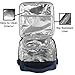 UPPER ORDER Reusable Insulated Lunch Box for Men and Women (Black) Durable Leakproof Cooler Tote Bag Freezable Lunch Bag for Adults. Top Women and Mens Lunch Box for Office Work, Picnic.