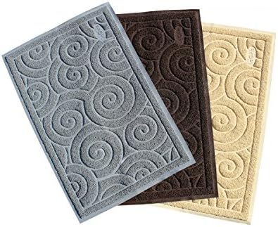 Leokis Premium Phthalate Free Cat Litter Mat, Extra Large, Non-Slip, Traps Litter and Keeps Floors Clean, Soft on Sensitive Kitty Paws, Durable, Easy to Clean, Fits Under Box