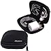 Black Universal Neoprene Zipper Headphone Headset Dock Charger Cable Organizer Electronics Accessories Case Various USB, Mp3, Charge, Cable organizer Pouch