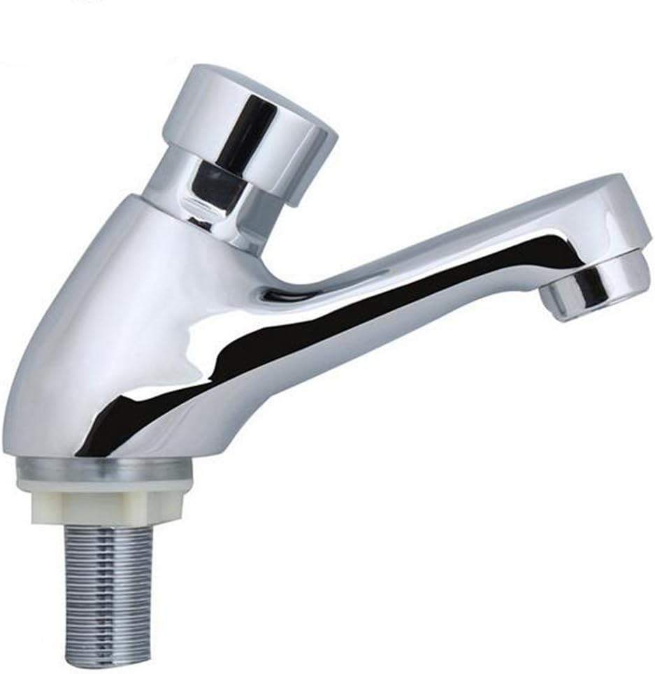 LANGUANGLIN Copper Single Cold Delay Basin Faucet/Single Cold Faucet Sink Basin Faucet