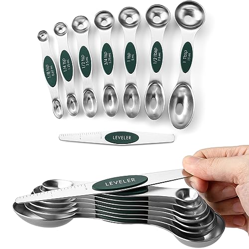 Spring Chef Magnetic Measuring Spoons Set, Dual