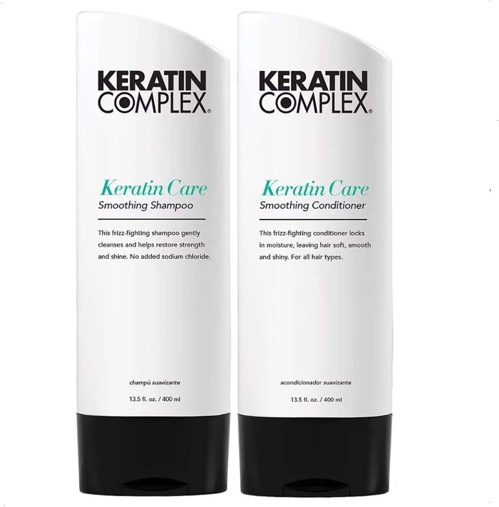 Keratin Complex Care Shampoo & Conditioner 13.5 oz Duo Set Sodium Chloride Free